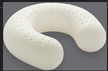 neck latex pillow